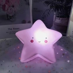 Unbranded Led Night Light Pour Enfants Moon Star Lampe Chambre Chambre Décor Anniversaire