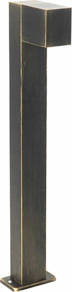 QAZQA Baleno - Lampe D'extérieur Sur Pied Moderne | Lampadaire D'extérieur / 1 Lumière - H 65 Cm - Or/ Laiton - Éclairage Extérieur -Glass Vases Boutique de vente 297x1200