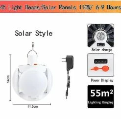 Unbranded Lumières Solaires Extérieures Camping Tente Lampe De Nuit Ampoule D’éclairage Intérieur Pour La Maison Chambre à Coucher Jardin Redmi -Glass Vases Boutique de vente 302041151 max