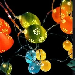 Unbranded 2m 10 Leds String Lights Hollow Egg Modeling Lampe -Glass Vases Boutique de vente 303483683 max