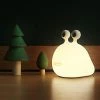 Unbranded Chambre Cartoon Slug Lampe De Couchage Protection Des Yeux Creative Bedside Night Light (blanc)