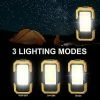 Unbranded Led Lampe De Travail Led Base Magnétique Clip Batterie Cob Lampe De Poche Bright Handled Lampe De Travail Pour Voiture Redmi