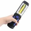 Unbranded Lampe De Poche LED Portable USB Rechargeable Torche De Travail Lumière De Camping Lampe| Lanternes Portables (bleu)
