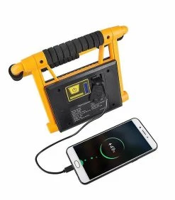 Unbranded 380W Portable Spotlight Cob Lampe De Travail Rechargeable Lampe De Poche Étanche Lampe De Camping (Paquet A)