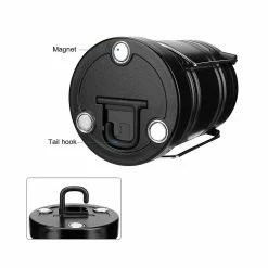 Unbranded Lampe De Tente LED Extérieur Camping Lumière Lanterne Portable Éclairage De Travail Chargement USB (pas De Batterie) -Glass Vases Boutique de vente 306715715 max