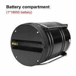 Unbranded Lampe De Tente LED Extérieur Camping Lumière Lanterne Portable Éclairage De Travail Chargement USB (pas De Batterie) -Glass Vases Boutique de vente 306715741 max