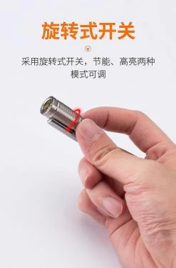 Unbranded Lampe De Poche En Alliage De Titane Mini Rechargeable Maison Camping Extérieur Mini Portable| Outils D’extérieur (bleu) -Glass Vases Boutique de vente 306721106 max