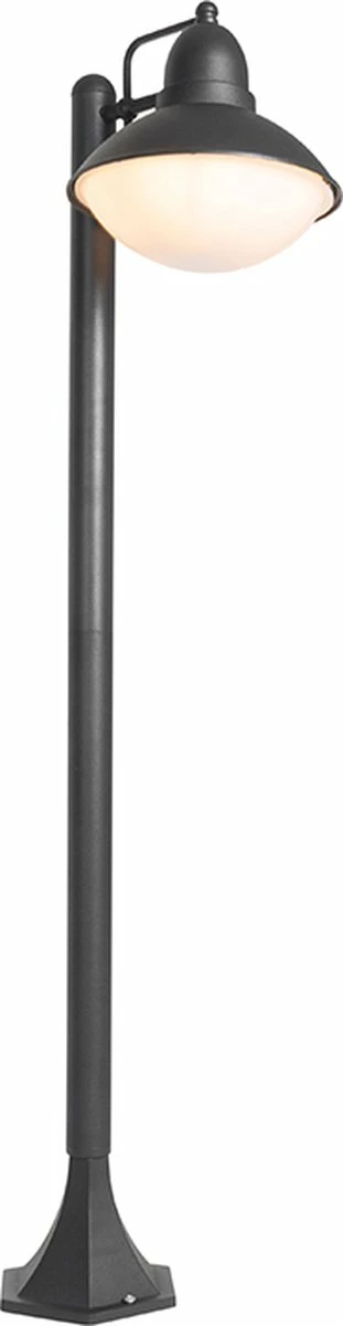 QAZQA Marcel - Lampe D'extérieur Sur Pied Moderne | Lampadaire Pour Extérieur - 1 Lumière - H 100 Cm - Zwart - Salon | Chambre à Coucher | Cuisine 10 QAZQA Marcel - Lampe D'extérieur Sur Pied Moderne | Lampadaire Pour Extérieur - 1 Lumière - H 100 Cm - Zwart - Salon | Chambre à Coucher | Cuisine – Image 10