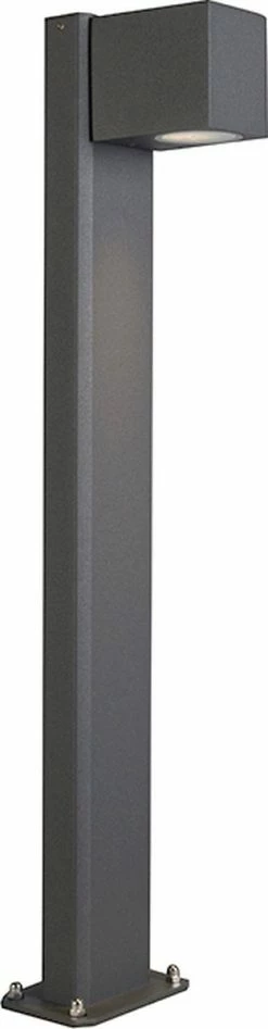 QAZQA Baleno - Lampe D'extérieur LED Moderne Et Smart | Lampadaire Pour Extérieur Avec WiFi - 1 Lumière - H 65 Cm - Gris Foncé - Éclairage Extérieur -Glass Vases Boutique de vente 313x1200