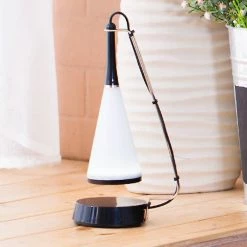 Unbranded Lampe De Bureau USB Bluetooth (noir) -Glass Vases Boutique de vente 318010418 max