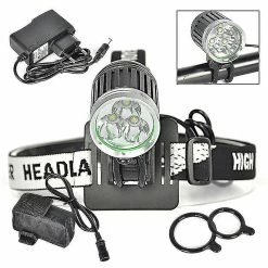 Unbranded Puissant Led MTB Lampe Vélo Lampe MTB Éclairage Rechargeable Led Vélo Phare -Glass Vases Boutique de vente 321779376 max