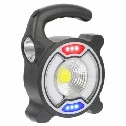Toyvian 1pc Poratble Multiple Use Premium Solar Powered Spotlight Led Camping Light Lampe D’urgence Lampe D’urgence Pour Le Camping De Voyage En Plein Air