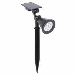 Toyvian 1pc Lampe De Pelouse Abs Imperméable à La Pluie Décoratif Solaire Énergie Lumière De Jardin Pour L’utilisation De Jardin Patio Yard