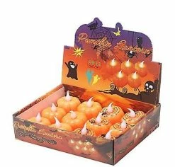 XD Halloween Led Électronique Bougie Lumière Accessoires Lumineux Citrouille Lampe Décoration Bar Ghost Festival Scène Mise En Page Décorations12pccs -Glass Vases Boutique de vente 324353091 max