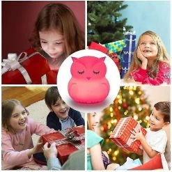 Unbranded Pilule De Nuit Colorée Pour Enfants, Pilule De Lumière Tactile, Lampe De Capteur Rechargeable Usb 9 Couleurs, Lumière En Silicone, -Glass Vases Boutique de vente 328489981 max