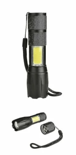 Unbranded XANES 103C-COB T6+COB 1000Lumens 4Modes Luminosité Zoomable Tactique LED Lampe De Poche -Glass Vases Boutique de vente 330464488 max