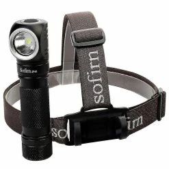 Unbranded SP40 LED Phare Cree XPL 1200lm 18650 USB Rechargeable Phare 18350 Lampe De Poche | Projecteurs