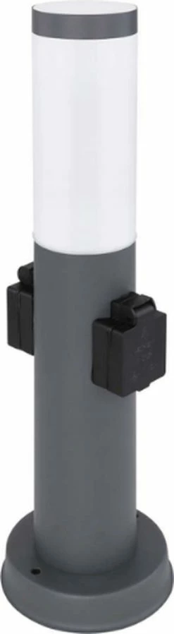 Globo Lampe D'extérieur Avec Détecteur De Mouvement | ACIER INOXYDABLE | Anthracite | Lampe D'extérieur Avec Capteur