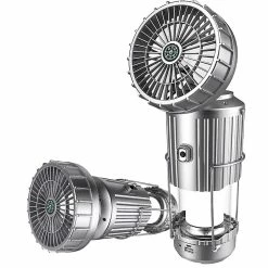 Unbranded Lumière De Camping Solaire, Éclairage Bluetooth De Camping En Plein Air, Lampe De Ventilateur De Chargeur D’énergie Solaire