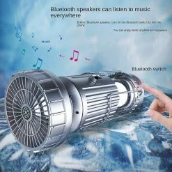 Unbranded Lumière De Camping Solaire, Éclairage Bluetooth De Camping En Plein Air, Lampe De Ventilateur De Chargeur D’énergie Solaire -Glass Vases Boutique de vente 333289352 max