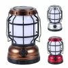Unbranded Led Solar Barn Lantern Lampe Portable Outdoor Camping Tente Lumière Usb Rechargeable Rétro Classique Kérosène Lampe Home Urgence Hand Light
