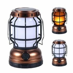 Unbranded Led Solar Barn Lantern Lampe Portable Outdoor Camping Tente Lumière Usb Rechargeable Rétro Classique Kérosène Lampe Home Urgence Hand Light -Glass Vases Boutique de vente 333481330 max