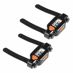 Unbranded 2x Le Plus Récent électronique LED Canne à Pêche Capteur Lumière Gravité Induction Lampe Morsure De Poisson Alarme Sonore Pour