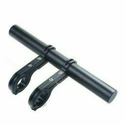 Unbranded 20cm Tube Vélo Guidon Extender Mount Mountain VTT Vélo Cyclisme Carbone Phare Support Lampe Lampe De Poche Support Accessoire