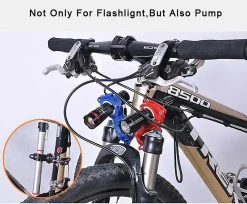 Unbranded 360 Degrés Cyclisme Clip Clamp Rotation Vélo Lampe De Poche Torch Mount Led Head Front Light Holder Clip Accessoires De Vélo -Glass Vases Boutique de vente 336901003 max