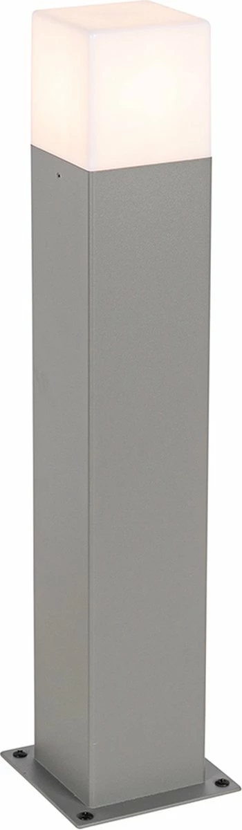 QAZQA Danemark - Lampe D'extérieur Sur Pied Moderne | Lampadaire D'extérieur - 1 Lumière - H 50 Cm - Grijs - Éclairage Extérieur 6 QAZQA Danemark - Lampe D'extérieur Sur Pied Moderne | Lampadaire D'extérieur - 1 Lumière - H 50 Cm - Grijs - Éclairage Extérieur – Image 6