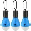 Unbranded Lampe De Camping 5 Pièces Lampe De Tente étanche Portable Led Light Avec Snap Hook Random Color