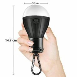 Unbranded Tente Lanterne Lampe Lumière D’Urgence Batterie Alimenté Étanche Portable -Glass Vases Boutique de vente 353412647 max