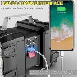 Unbranded Projecteur Portable Led, Lampe De Poche Led 10000mah 1200lm Ultra Long Standby -Glass Vases Boutique de vente 353416042 max