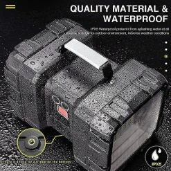 Unbranded Projecteur Portable Led, Lampe De Poche Led 10000mah 1200lm Ultra Long Standby -Glass Vases Boutique de vente 353416077 max