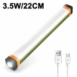 Unbranded Sunrain Camping Lantern, Usb Rechargeable Led Camping Light, Lampe De Poche De Camping Multifonctionnelle, P