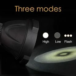 Unbranded Led Hand Held Spotlight Usb Rechargeable Camping Hunting Lampe De Poche -Glass Vases Boutique de vente 353424359 max