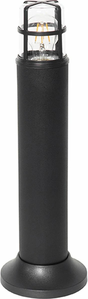 QAZQA Kiki - Lampe D'extérieur Sur Pied Moderne | Lampadaire D'extérieur - 1 Lumière - H 500 Mm - Zwart - Éclairage Extérieur 10 QAZQA Kiki - Lampe D'extérieur Sur Pied Moderne | Lampadaire D'extérieur - 1 Lumière - H 500 Mm - Zwart - Éclairage Extérieur – Image 10