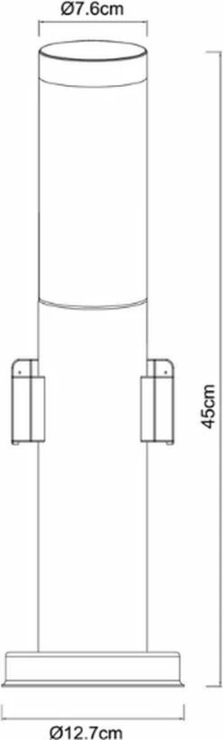 Globo Lampe D'extérieur Avec Détecteur De Mouvement | ACIER INOXYDABLE | Anthracite | Lampe D'extérieur Avec Capteur -Glass Vases Boutique de vente 363x1200 1
