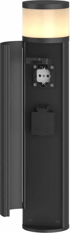 Lucande - Lampe Sur Pied - 1 Lumière - Aluminium Moulé Sous Pression - H: 47,8 Cm - G9 - Graphite -Glass Vases Boutique de vente 364x1200