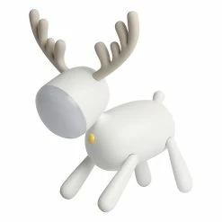 Unbranded Led Deer Light Night Light Éclairage Ambiant Lampe De Bureau Pour Enfants Blanc