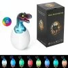 Unbranded Dinosaur Lampe 3D Impression Night Light 16 Color Induction Lampes De Table C