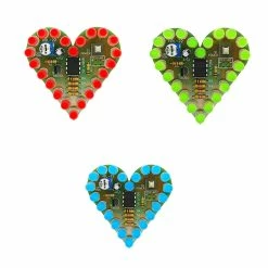 Rosalind Kit De Bricolage Heart Shape Led Kit De Lampe Respiratoire Heart Shape Pour La Pratique De La Soudure -Glass Vases Boutique de vente 369442802 max