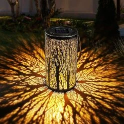 Ssdlv Lanterne Solaire Extérieure Lanterne Solaire Jardin Lampe Suspendue étanche Lanterne Sans Fil Rechargeable Lumière Suspendue Éclairage Décoratif Pour Patio Lawn Hall