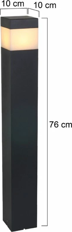 Lampe D'Extérieur Moderne - Steinhauer - Plastique - Moderne - E27 - L: 14cm - Pour Extérieur - Salon - Salle à Manger - Zwart -Glass Vases Boutique de vente 375x1200