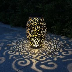 Hggqvvs Lanterne Solaire Pour L’extérieur, Lampe Solaire Décorative Lanterne De Jardin, Ip44 Lanterne Solaire Led étanche -Glass Vases Boutique de vente 378906192 max