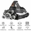 Unbranded Lampe Frontale Améliorée, Phare De Travail Le Plus Lumineux, Lampe De Poche étanche Rechargeable Usb