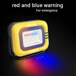 Unbranded 7500mah Lampe De Camping Portable Ip65 Lampe De Poche étanche Solaire Camping Spotlight Recharge D’urgence