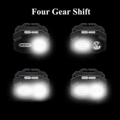 Unbranded Lampe Frontale Rechargeable à Led Camping Équipement De Randonnée Léger Plastique Led Phare Pour Camping Randonnée Nuit Pêche Sécurité -Glass Vases Boutique de vente 387384734 max