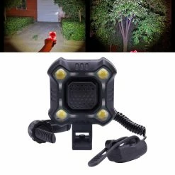 Unbranded Usb Charge Led Bike Light, Lampe De Poche De Sécurité Cycliste Avec Klaxon, 5 Options De Mode D’éclairage, Lumière Arrière Haute Intensité S’adapte à N’importe Quel Vélo - Noir 9 Unbranded Usb Charge Led Bike Light, Lampe De Poche De Sécurité Cycliste Avec Klaxon, 5 Options De Mode D’éclairage, Lumière Arrière Haute Intensité S’adapte à N’importe Quel Vélo - Noir -Glass Vases Boutique de vente 387462898 max