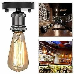 WOSAWE Edison Support De Lampe E27 Vintage Adaptateur Light Socket Rétro Lustre Céramique Sans Fil à L’intérieur, 1 Pack, Noir -Glass Vases Boutique de vente 388660922 max